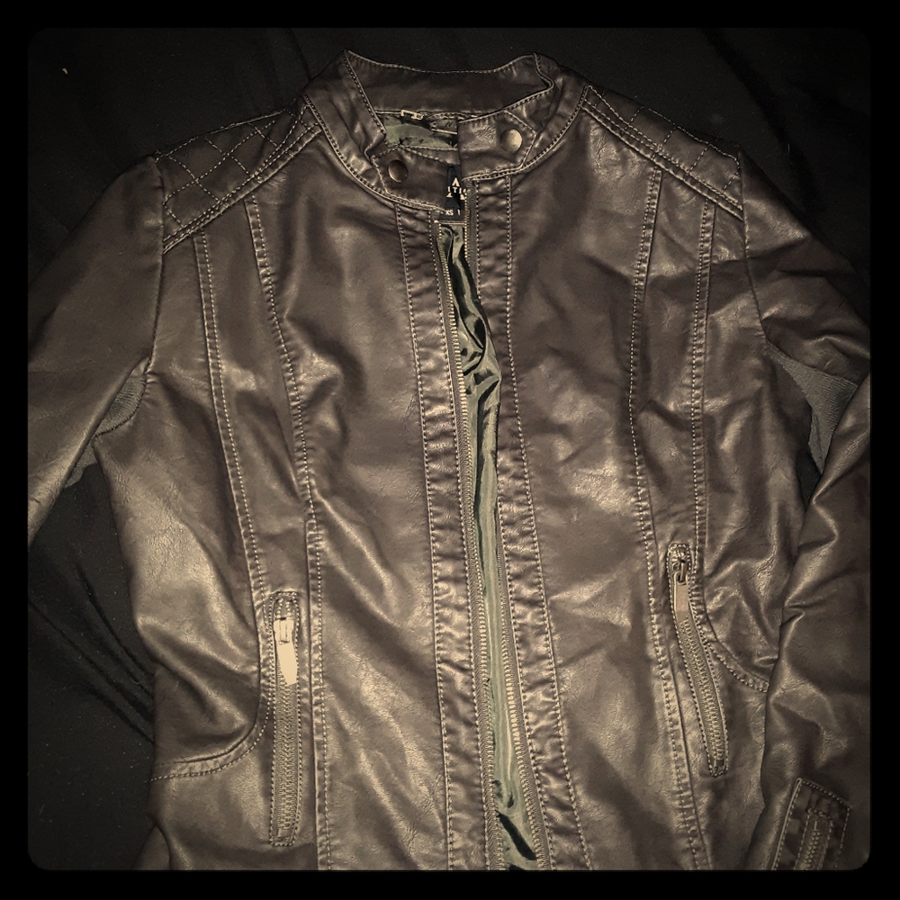 Leather jacket